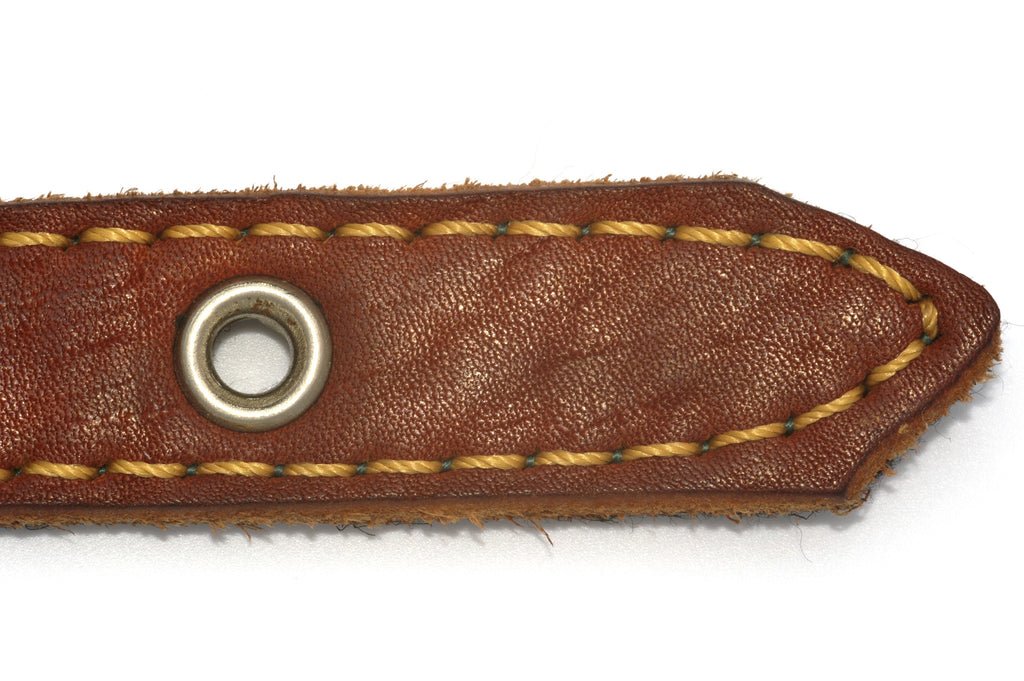 Brown Leather Collar